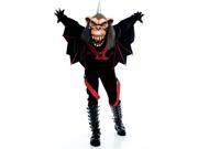 Adult the Wicked of Oz Flying Monkey Costume