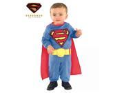 Infant Superman Costume Rubies 885301