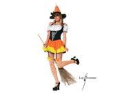 Adult Sexy Candy Corn Witch Costume Leg Avenue 83186
