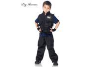 Boy s 2 Piece SWAT Commander Costume
