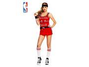 Adult Chicago Bulls Player Dress Costume by Leg Avenue N83969