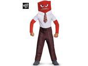 Inside Out Anger Classic Costume for Kids
