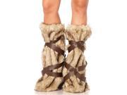 Warrior Fur Leg Warmers For Women