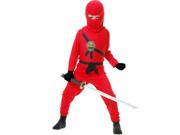 Red Ninja Avenger Costume For Kids