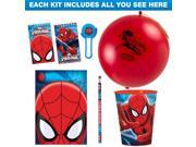 Spiderman Party Favor Kit for 1 Guest Party Supplies