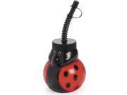 Ladybug 14oz. Sipper Cup w Straw 12 Pack Party Supplies