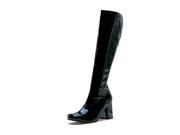 Patent Leather Black Go Go Boots
