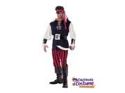 Adult Sized Cutthroat Pirate Costume