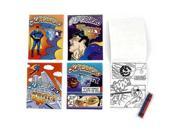 Superhero Coloring Activity Kit 12 count Party Supplies