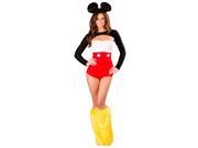 Nicky Mouse Romper Sexy Adult Costume