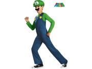 Super Mario Bros Luigi Costume for Boys