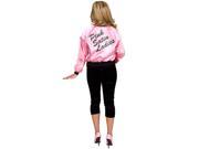 Pink Satin Lady Jacket Adult Plus Costume