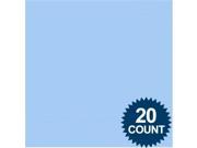 Light Blue 3 Ply Luncheon Napkins 20 ct. Party Supplies
