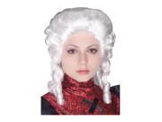 White Colonial Wig for Women