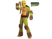 T.M.N.T. Deluxe Michelangelo Costume Child Large