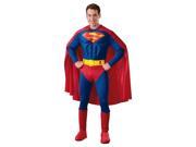 Men s Deluxe Superman Muscle Chest Costume