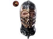 Mortal Kombat Scorpion Latex Mask for Adults