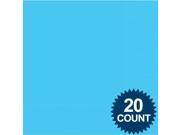 Bright Blue 3 Ply Luncheon Napkins 20 ct. Party Supplies