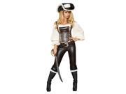 Seductive Pirate Wench Deluxe Sexy Adult Costume