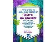 Monster Personalized Invitation Each Party Supplies
