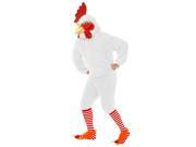 White Rockin Rooster Men s Costume