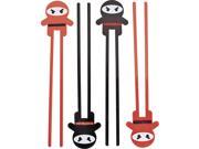 Ninja Plastic Chopsticks 12 Pack Party Supplies