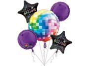 70 s Disco Balloon Bouquet Each Party Supplies