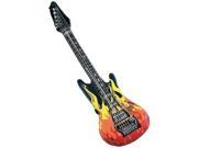 Inflatable Flame Guitar each Party Supplies