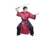 Red Adult Samurai Costume