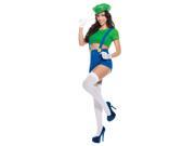 Green Player Sexy Adult Costume