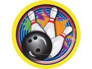 Bowling Cake Plate 8 Pack Party Supplies