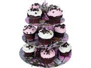 Pink Camo Cupcake Stand Each Party Supplies