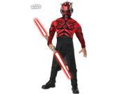 Boy s Muscle Chest Deluxe Darth Maul Costume