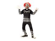 Psycho Clown Boys Costume