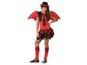 Delinquent Devil Tween Girl Costume Delinquent Devil Tween Girl Costume