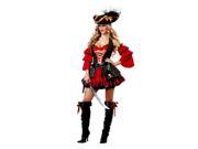 Spanish Pirate Dress Adult Womens Costume 2XL