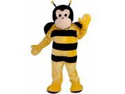 Mens Bee Mascot Deluxe Costume