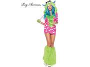 Sexy Melody Monster Costume Womens