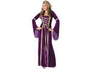 Purple Renaissance Lady Costume for Women