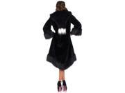 Adult Satin lined faux fur coat Sexy Costume