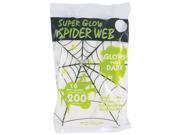 60 Gram Glow in the Dark Spider Web