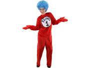 Deluxe Dr. Seuss Thing 1 or Thing 2 Adult Costume