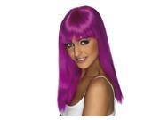 Glamarama Neon Purple Women s Wig