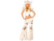 White Indian Sexy Adult Costume