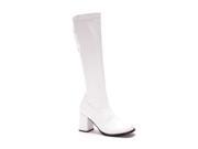 Patent Leather White Go Go Boots