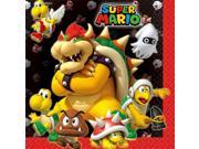 Super Mario Luncheon Napkins 16 Pack Party Supplies
