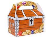 Treasure Chest Favor Box 12 pack Party Supplies