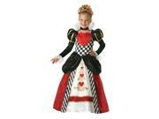 Queen of Hearts Elite Girl s Costume