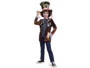 Alice Through the Looking Glass Mad Hatter Classic Costume for Kids