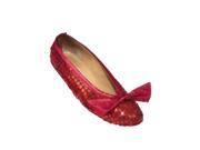 Adult Red Sequin Wizard of Oz Shoe Covers